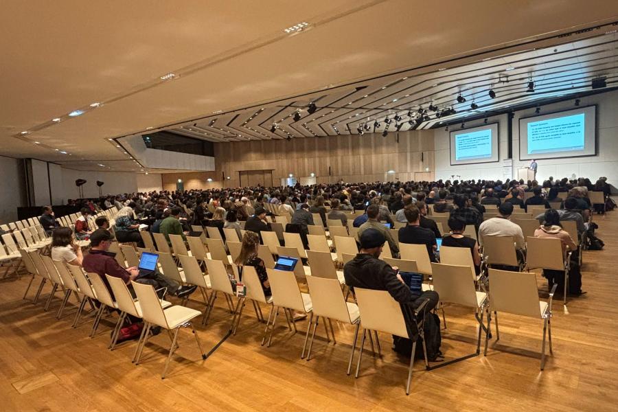 At the IEEE Visualisation conference keynote