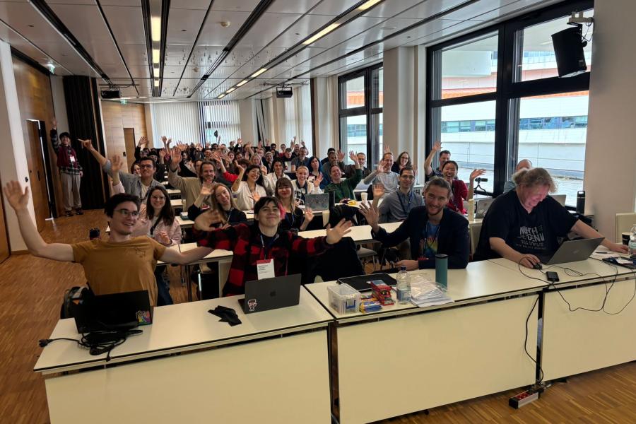 At the EduVis workshop