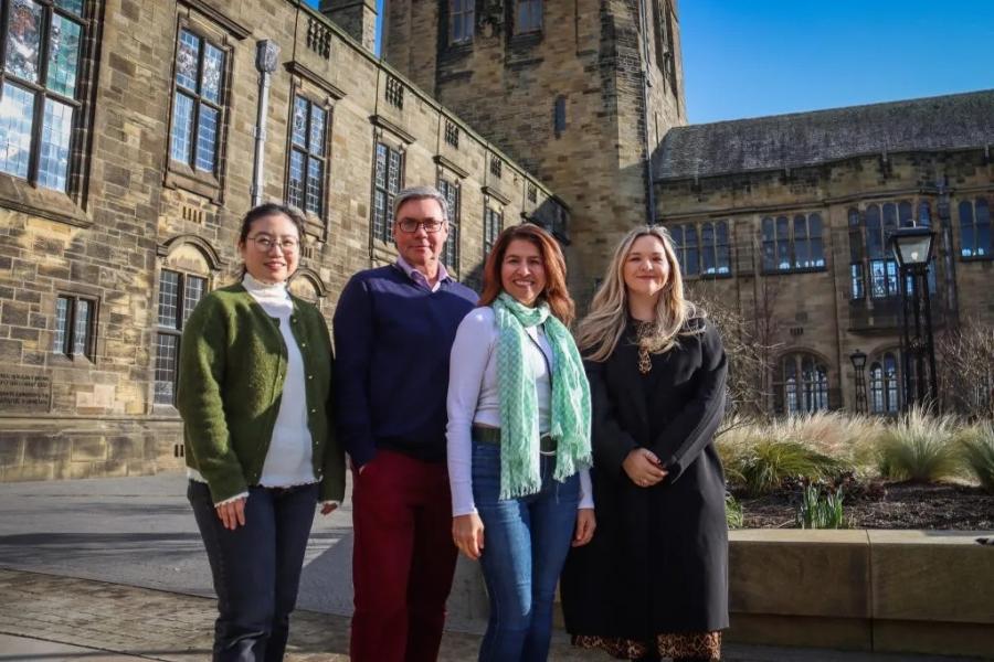 Members of a research project exploring how Generative Artificial Intelligence (Gen-AI) is currently being used or considered within businesses across Wales. 