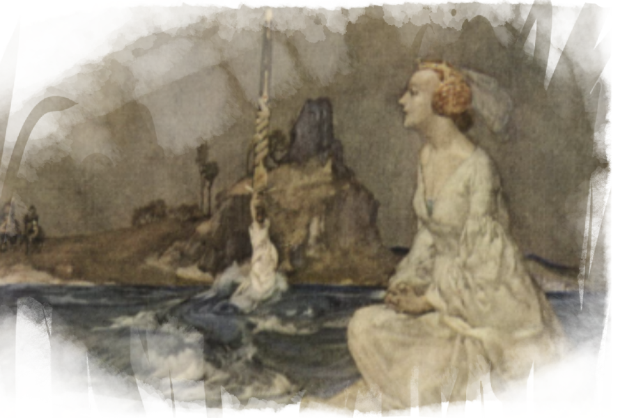 Lady of the Lake Image Bangor University Special Collections
