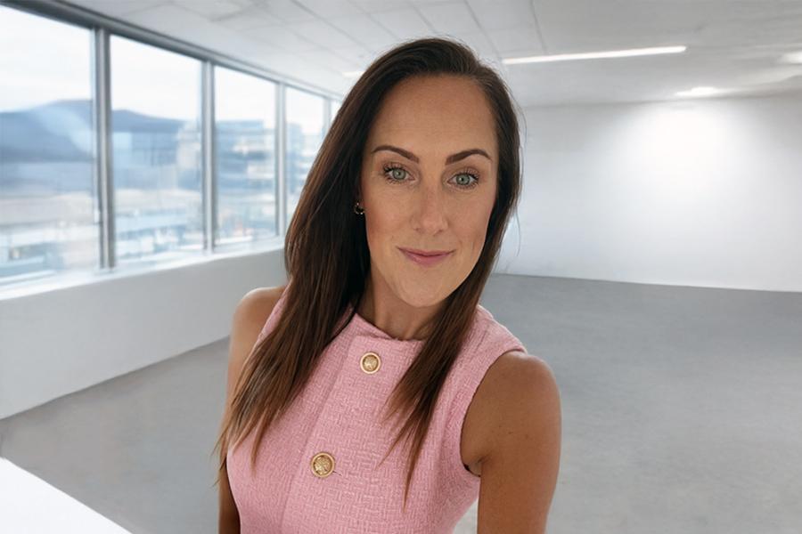 Profile picture of Lauren Bate in an office