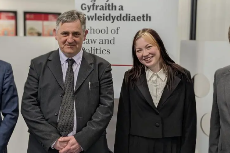 Myfyrwyr y Gyfraith / Bangor Law Students