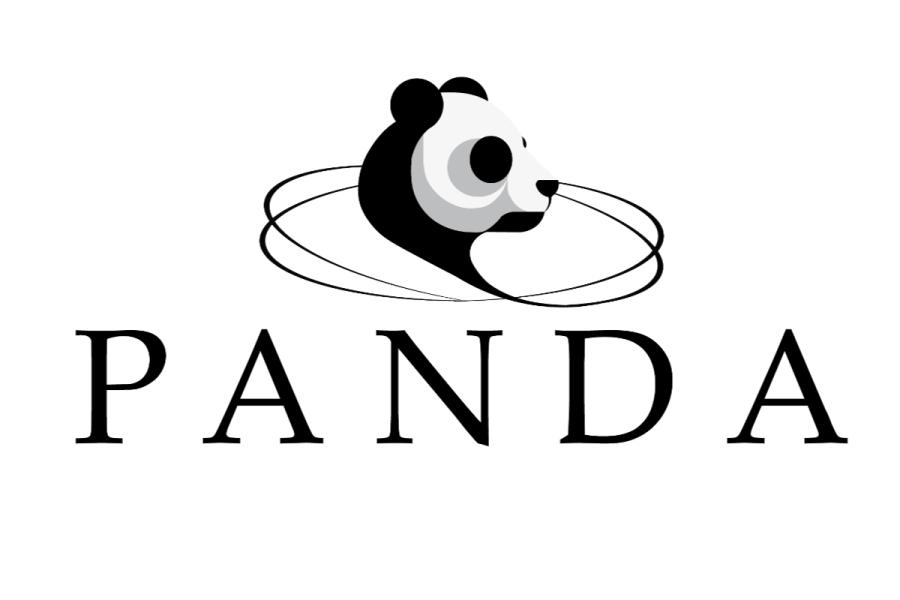 Image of a Panda with nuclear rings circulating 