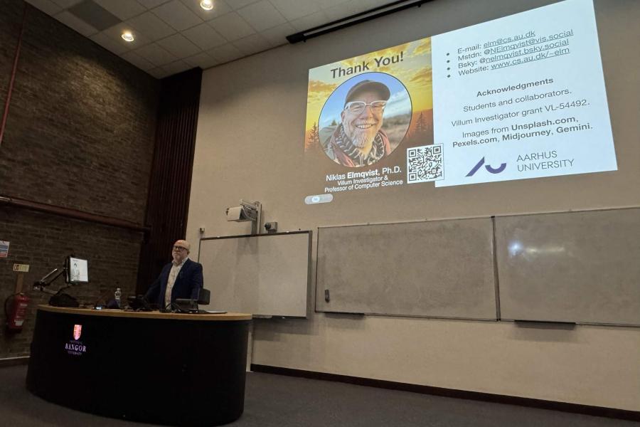 Professor Niklas Elmqvist talk