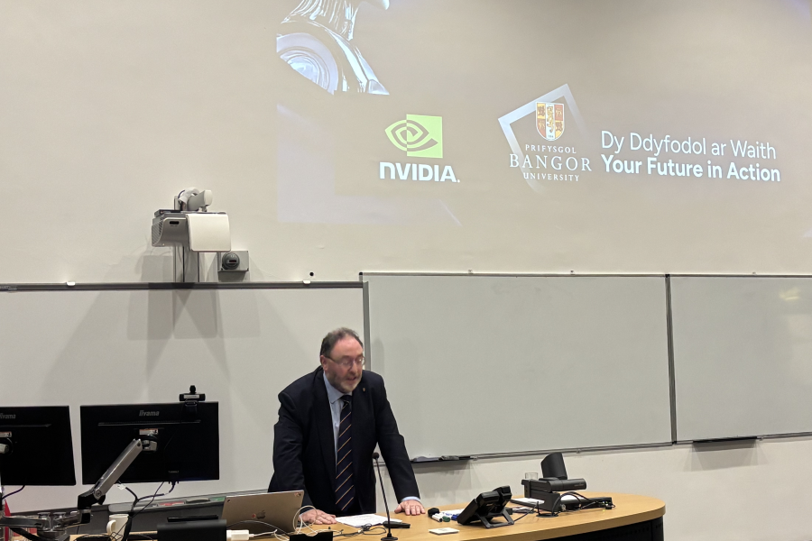 VC Bangor University, Professor Edmund Burke introduces the Future AI 2026 conference