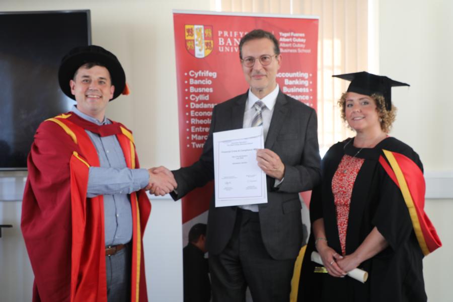 Giampiero Aversa best FCMBA student