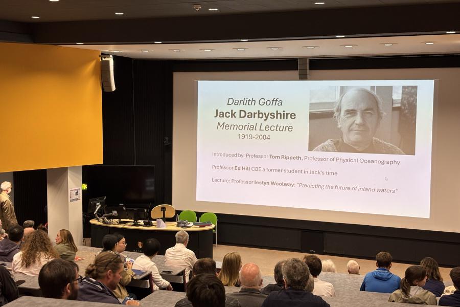Darlith Goffa Jack Darbyshire Memorial Lecture