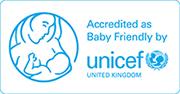 UNICEF Accredited as Baby Friendly Logo