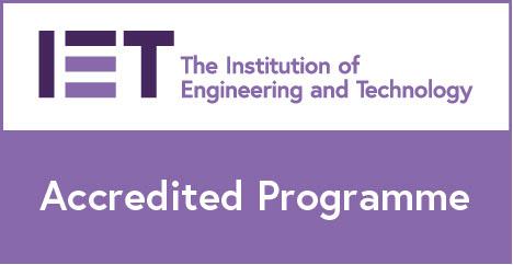 Institution of Engineering and Technology Accredited Programme logo