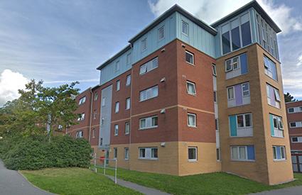 Llanddwyn Halls of Residence at Ffriddoedd Student Village