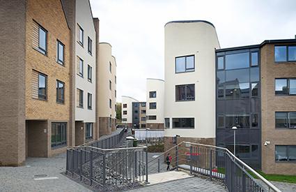 Studio accommodation at St Mary's Student Village