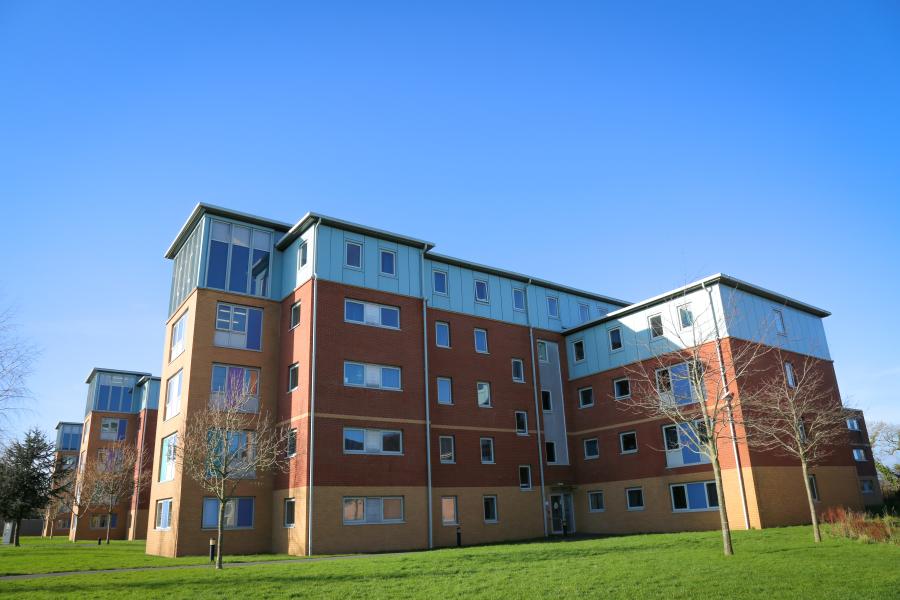 Alaw Halls of Residence at the Ffriddoedd Student Village