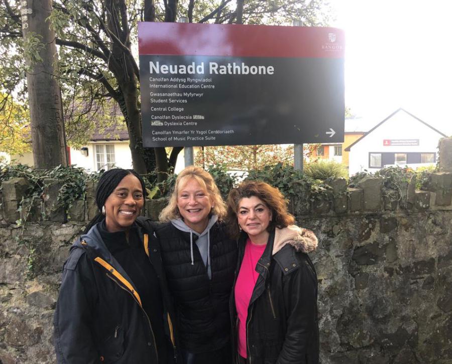 Nina, Helen and Ingrid