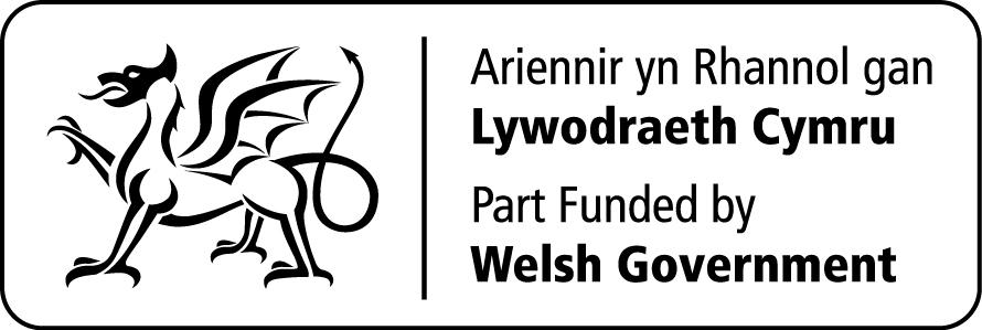 Part funded by Welsh Government logo