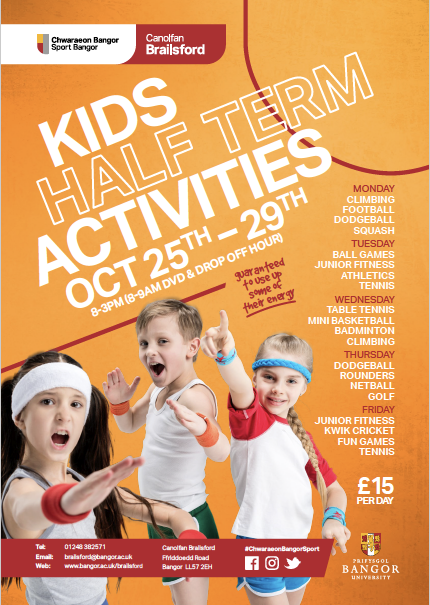 Sport Bangor Kids Activities Leaflet