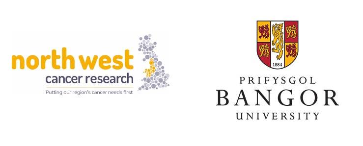 North West Cancer Research Institute and Bangor University logos