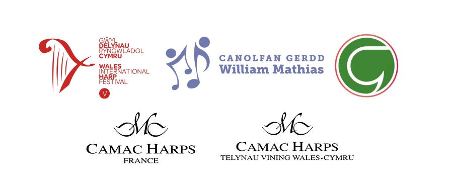 International Harp Festival sponsor logos