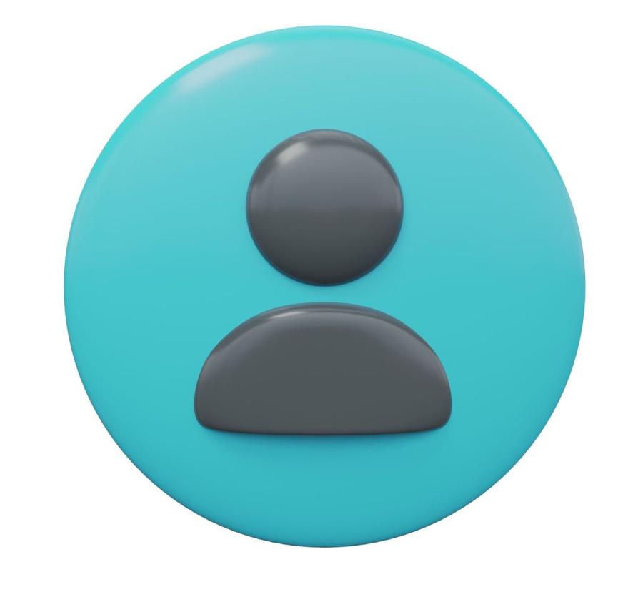 User Icon with turquoise background