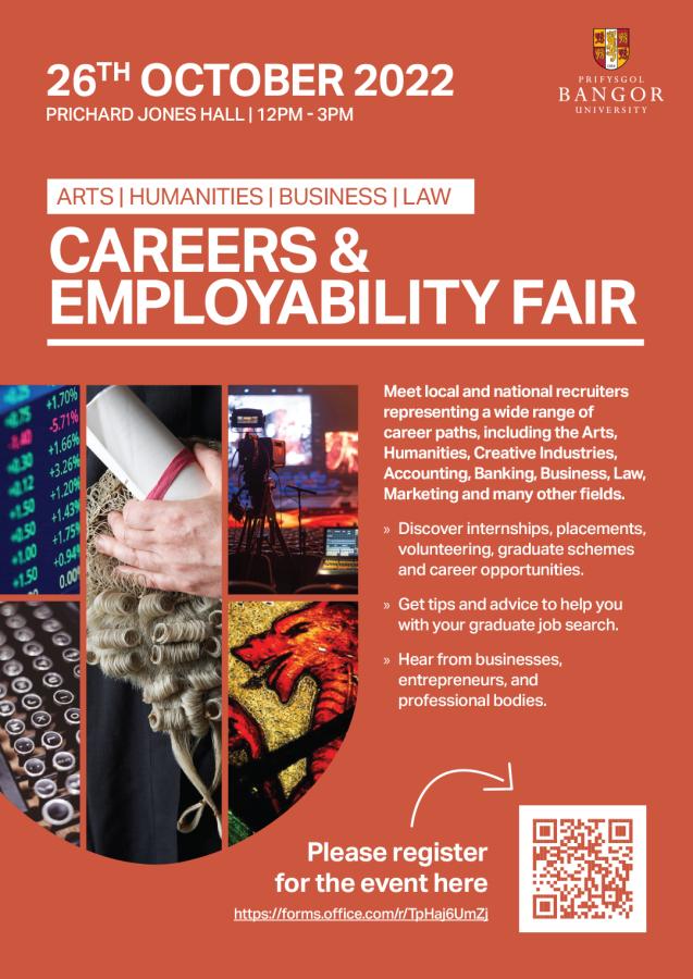 Careers and Employability Fair, 26th October 2022 - 12pm - 3pm