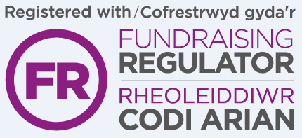 Cofrestrwyd gyda'r Rheoleiddiwr Codi Arian