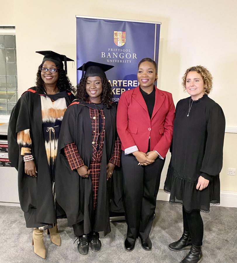 Exec ed students graduating