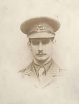 Photo of Alfred Stanhope O’Dwyer who died in the Great War