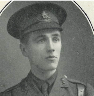Photo of Ben Gerald Noel Watkin who died in the Great War