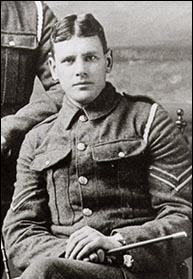 Photo of Lewys Jones Williams who died in the Great War