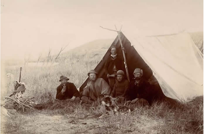 Photo of of the Welsh settlement in Patagonia