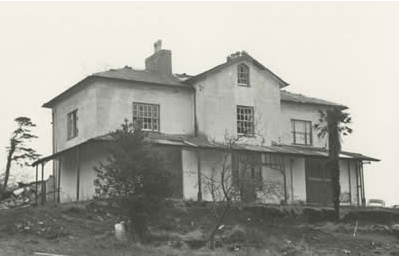 A photograph showing Belmont, home of Sir Henry Lewis, weeks prior to its demolition in 1967.