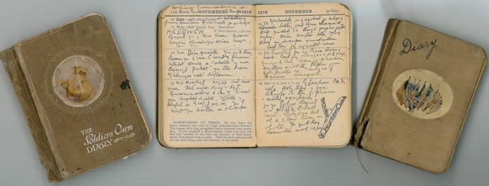 Photo of The Diaries of Dr. Gwilym Pari Huws, 1916-1919