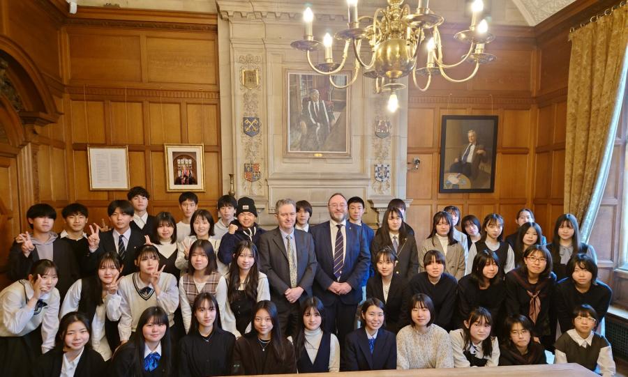 Japanese Studies students visit Bangor