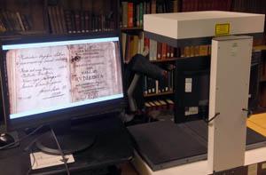 scanner for archival books