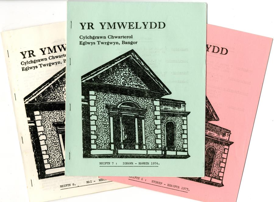 covers of the Ymwelydd magazine