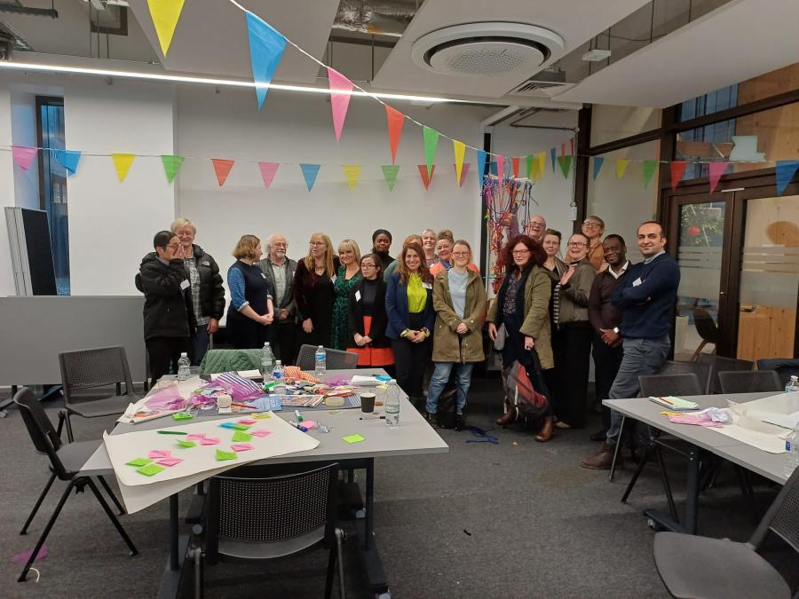 a group shot of people at entrepreneurship event in Liverpool