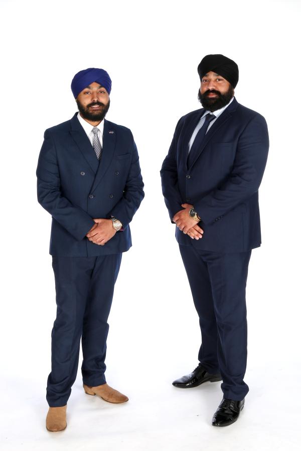Brothers Gurpreet and Arjundeep Singh
