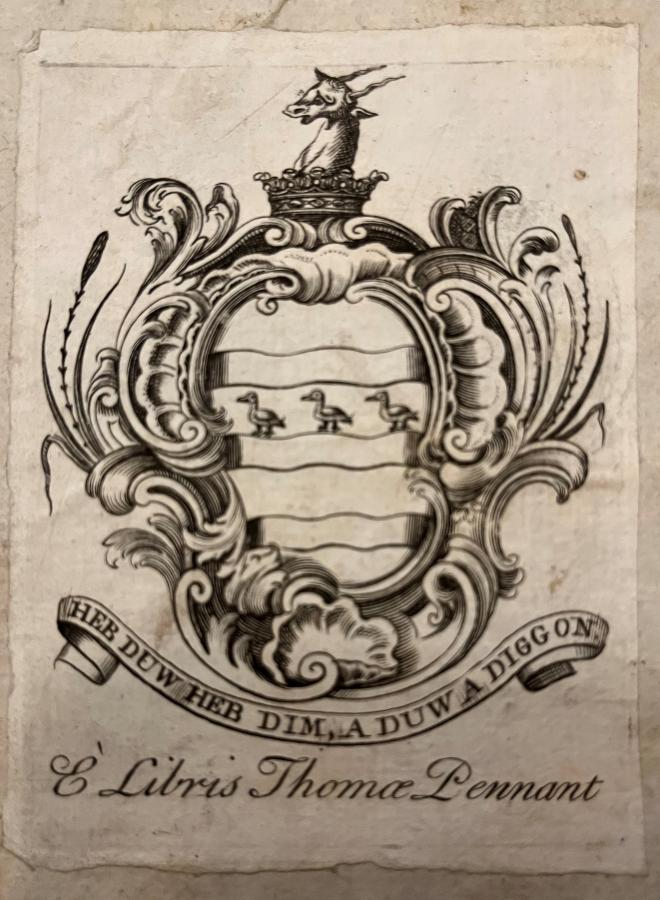 Platlyfr Thomas Pennant.