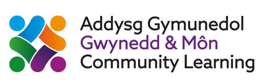 Logo Addysg Gymunedol Gwynedd a Mon