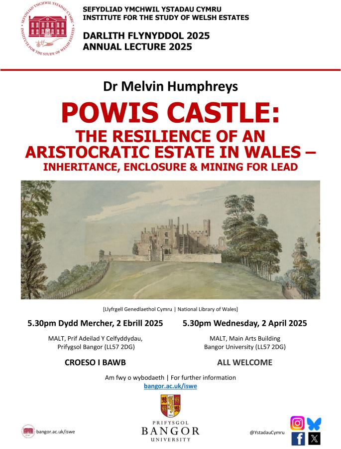 Poster for ISWE's Annual Lecture