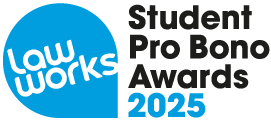 Student pro bono awards 2025 logo