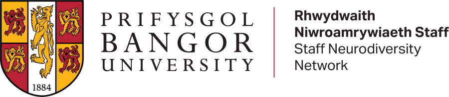 Logo Rhwydwaith Niwroamryiaeth Prifysgol Bangor