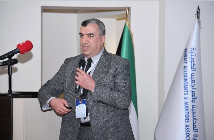 Prof Hussainey presenting his Keynote session on "ESG in Accounting and Finance Literature"