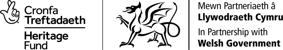 Black and white Heritage Fund Logo
