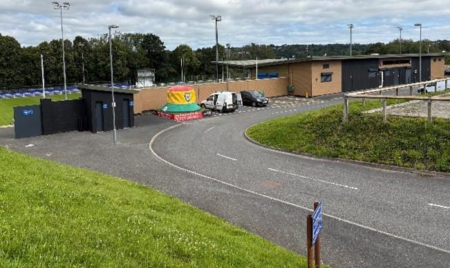 Treborth Football field and adjoining car park 