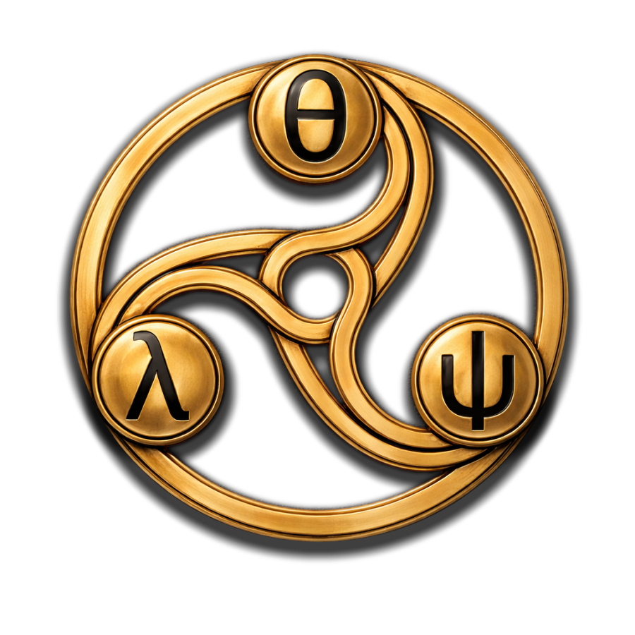 Triskelion Logo for ReLiaNT Research Centre [75% Transparency shadow]