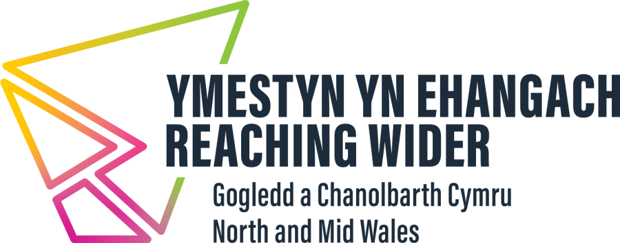 Reaching Wider Logo North and Mid Wales