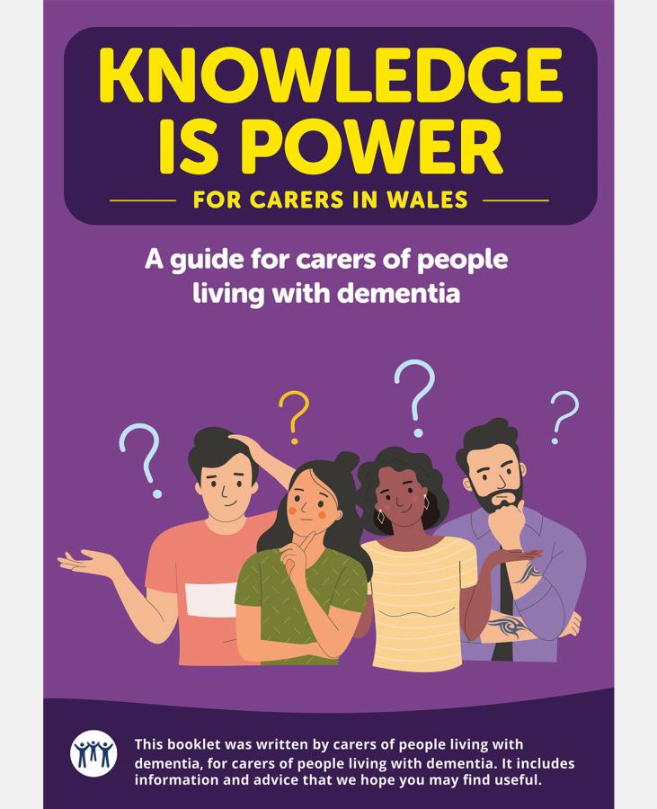 Knowledge is Power for Carers in Wales booklet cover