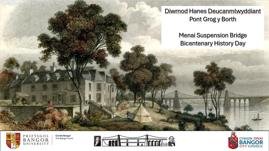 Poster Menai Bridge Centenary