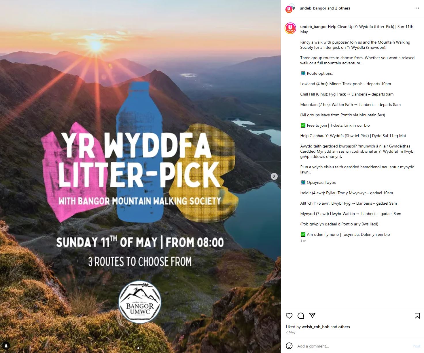 Yr Wyddfa Litter Pick